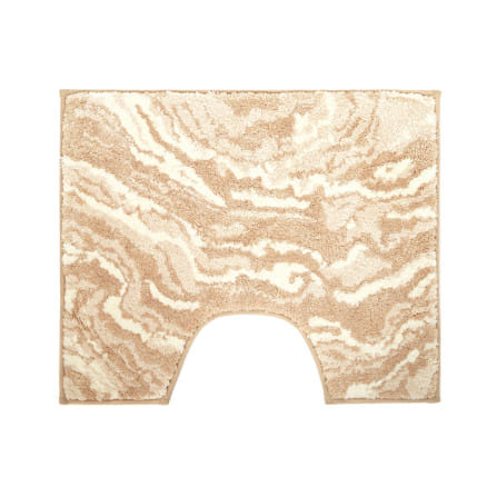 พรมห้องน้ำ HOME LIVING STYLE AURA 50x60 ซม. สีครีม_0