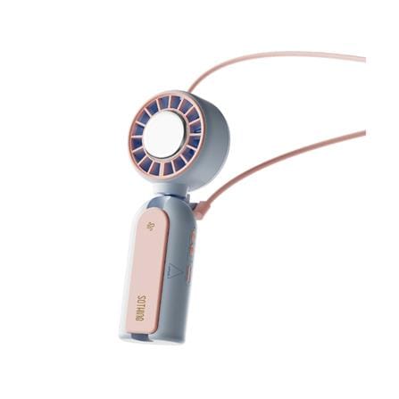 พัดลมพกพา 3.3 นิ้ว SOTHING UMBRELLA HANDHELD FAN สีฟ้า_0