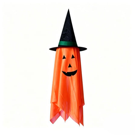 หมวกตกแต่ง HALLOWEEN PUMPKIN SNAZZ 55 นิ้ว สีส้ม_0