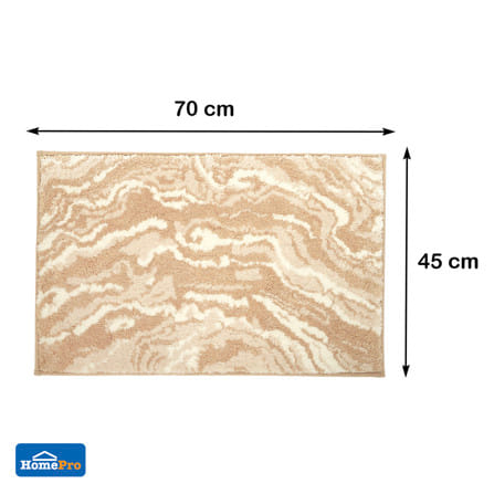 พรม HOME LIVING STYLE AURA 45x70ซม. สีครีม_5