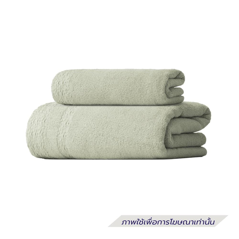 ผ้าขนหนู FROLINA BAMBOO PLUSH 15x31 นิ้ว สี GREEN