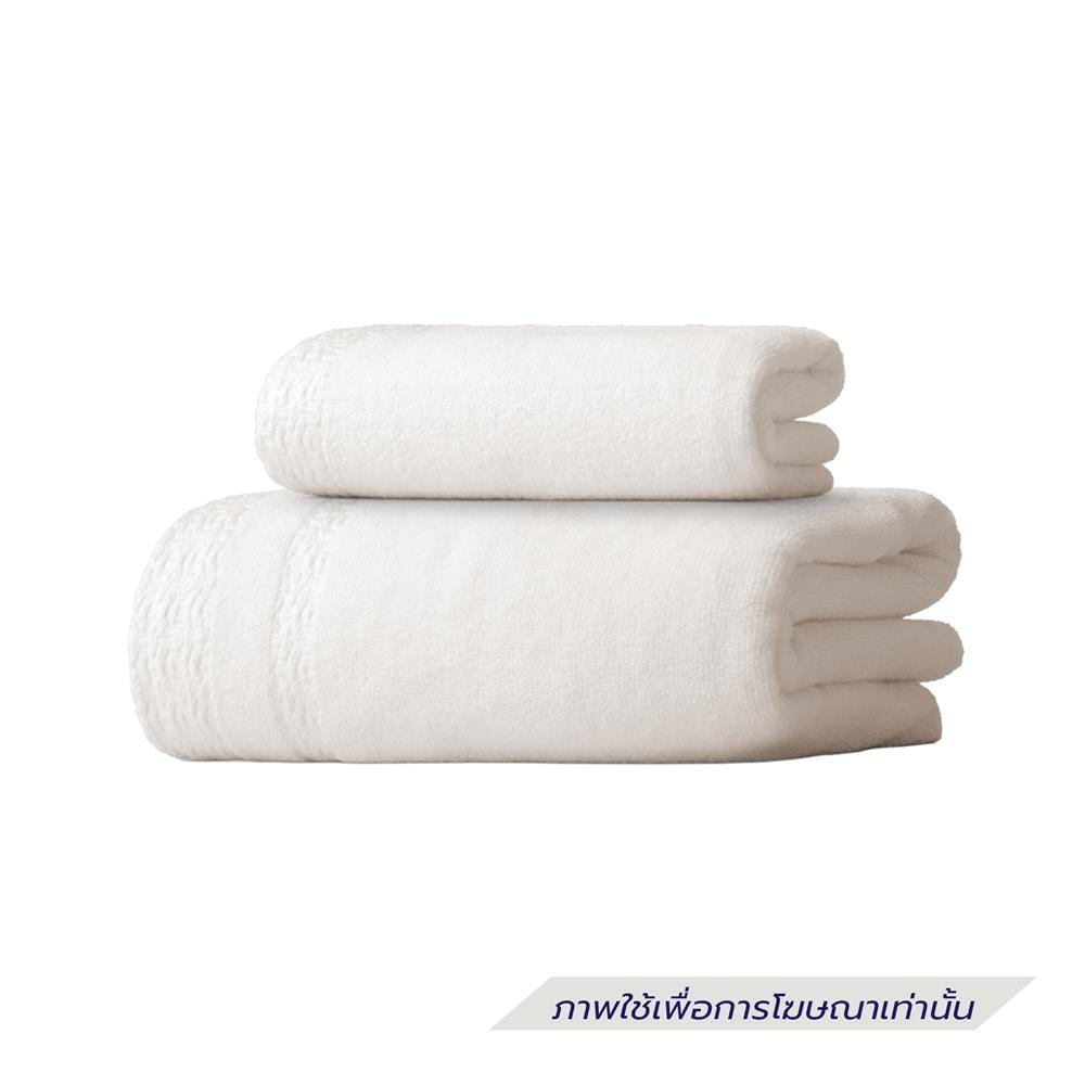 ผ้าขนหนู FROLINA BAMBOO PLUSH 15x31 นิ้ว สี CREAM