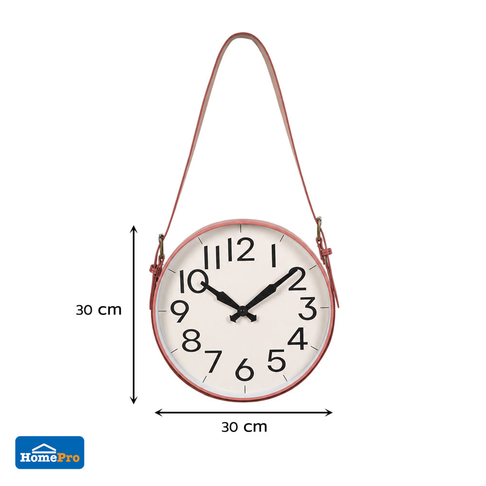นาฬิกาแขวน SNAZZ 26PC-5 12 นิ้ว สีน้ำตาล