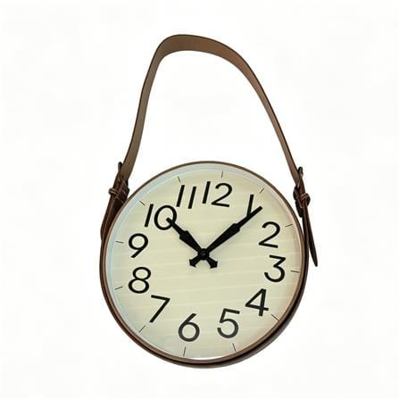 นาฬิกาแขวน SNAZZ 26PC-5 12 นิ้ว สีน้ำตาล_0