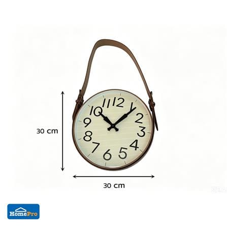 นาฬิกาแขวน SNAZZ 26PC-5 12 นิ้ว สีน้ำตาล_2