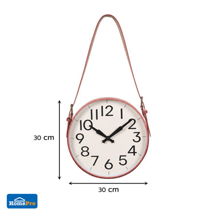 นาฬิกาแขวน SNAZZ 26PC-5 12 นิ้ว สีน้ำตาล_5
