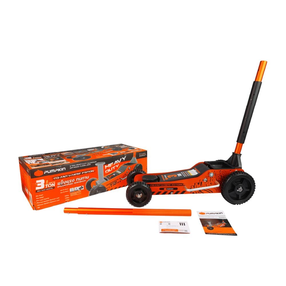 แม่แรงตะเข้อะลูมิเนียม OFF-ROAD PUMPKIN PTT-FJ30AL 3 ตัน