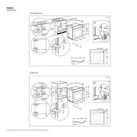เตาอบฝังดิจิตอล ELECTROLUX KOAAS3ST_11