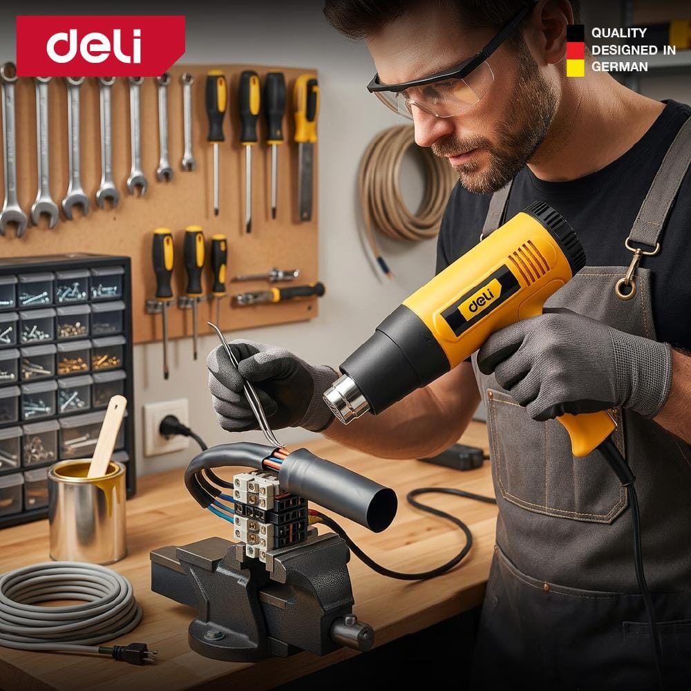 เครื่องเป่าลมร้อน DELI EDL391201 2000 วัตต์