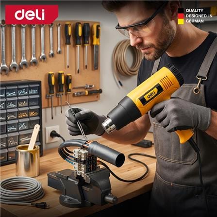 เครื่องเป่าลมร้อน DELI EDL391201 2000 วัตต์_2