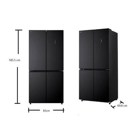 ตู้เย็น MULTI DOOR LG GC-B48FPGAM 17.7 คิว กระจกดำ อินเวอร์เตอร์_7
