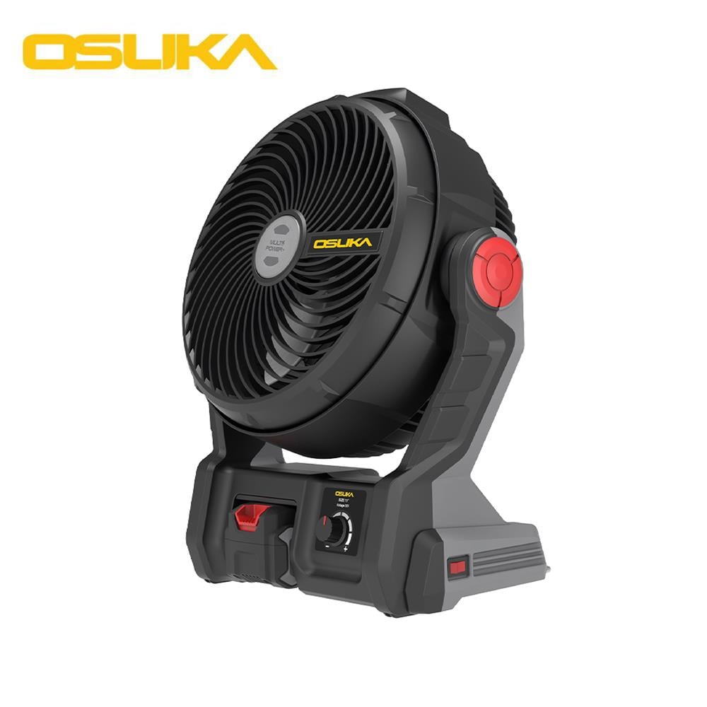 ชุดพัดลมไร้สาย 9 นิ้ว (พร้อมแบตเตอรี่) OSUKA OCF762-M1 20 โวลต์