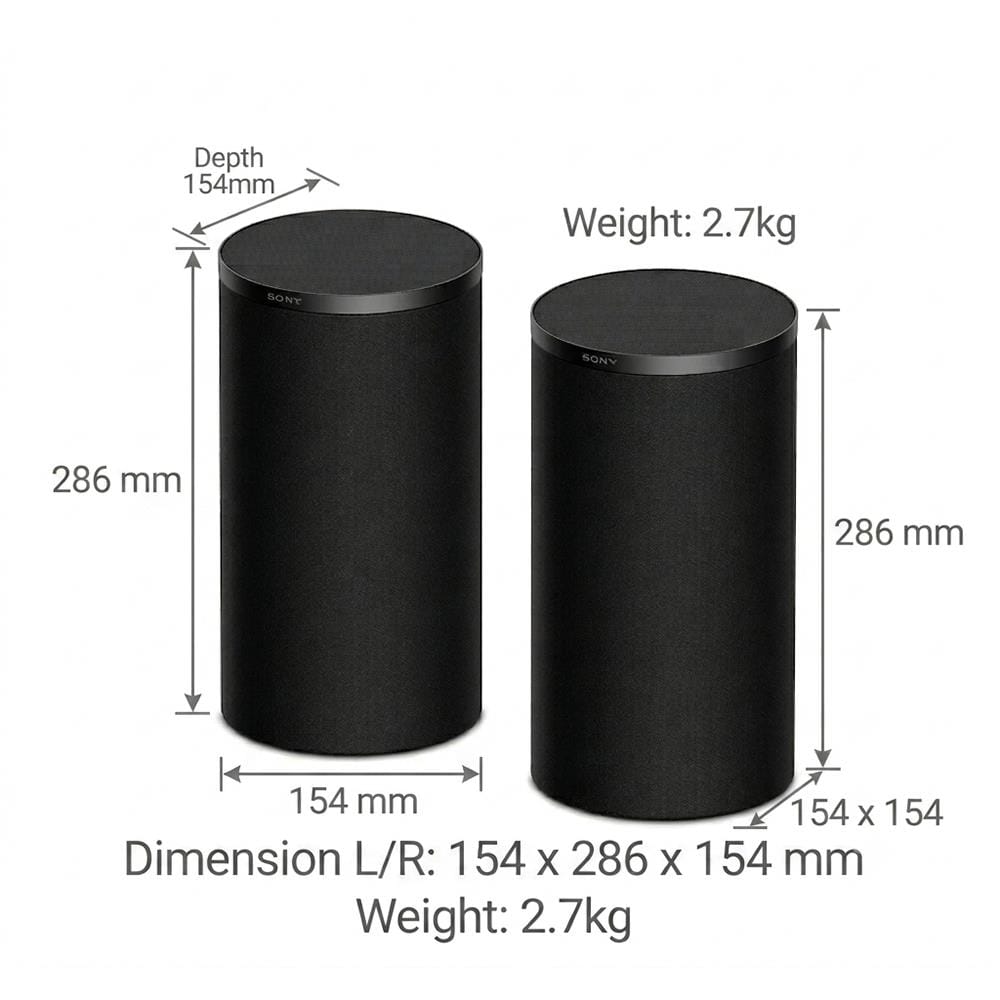 ซับวูฟเฟอร์ไร้สาย SONY SA-RS9