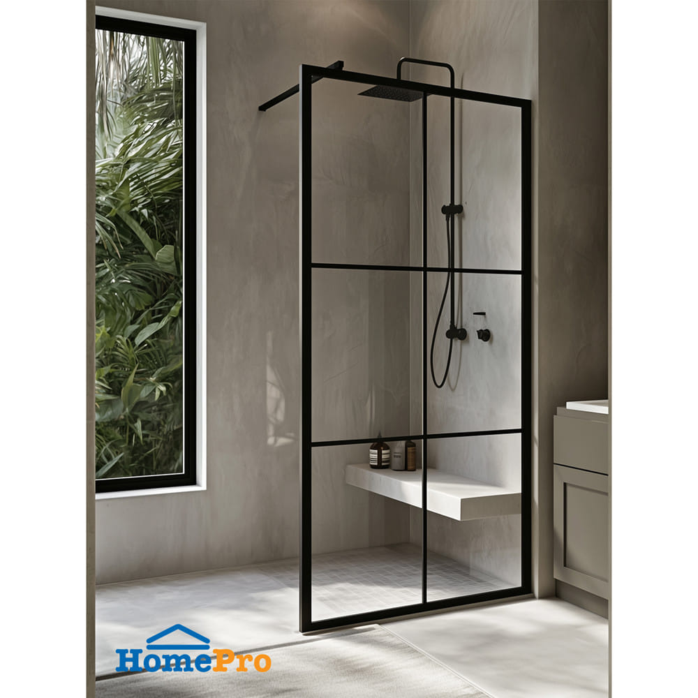 ฉากกั้นอาบน้ำ MOYA AT-SWP2 190 ซม.