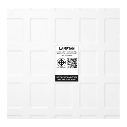 โคมติดลอย LED LAMPTAN PANEL ANNEX 42 วัตต์ 60x60 ซม. DAYLIGHT_10