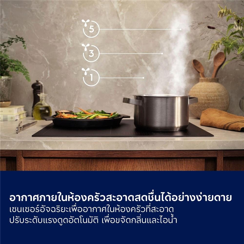 เครื่องดูดควันกระโจม ELECTROLUX ECC9945KB 90 ซม.