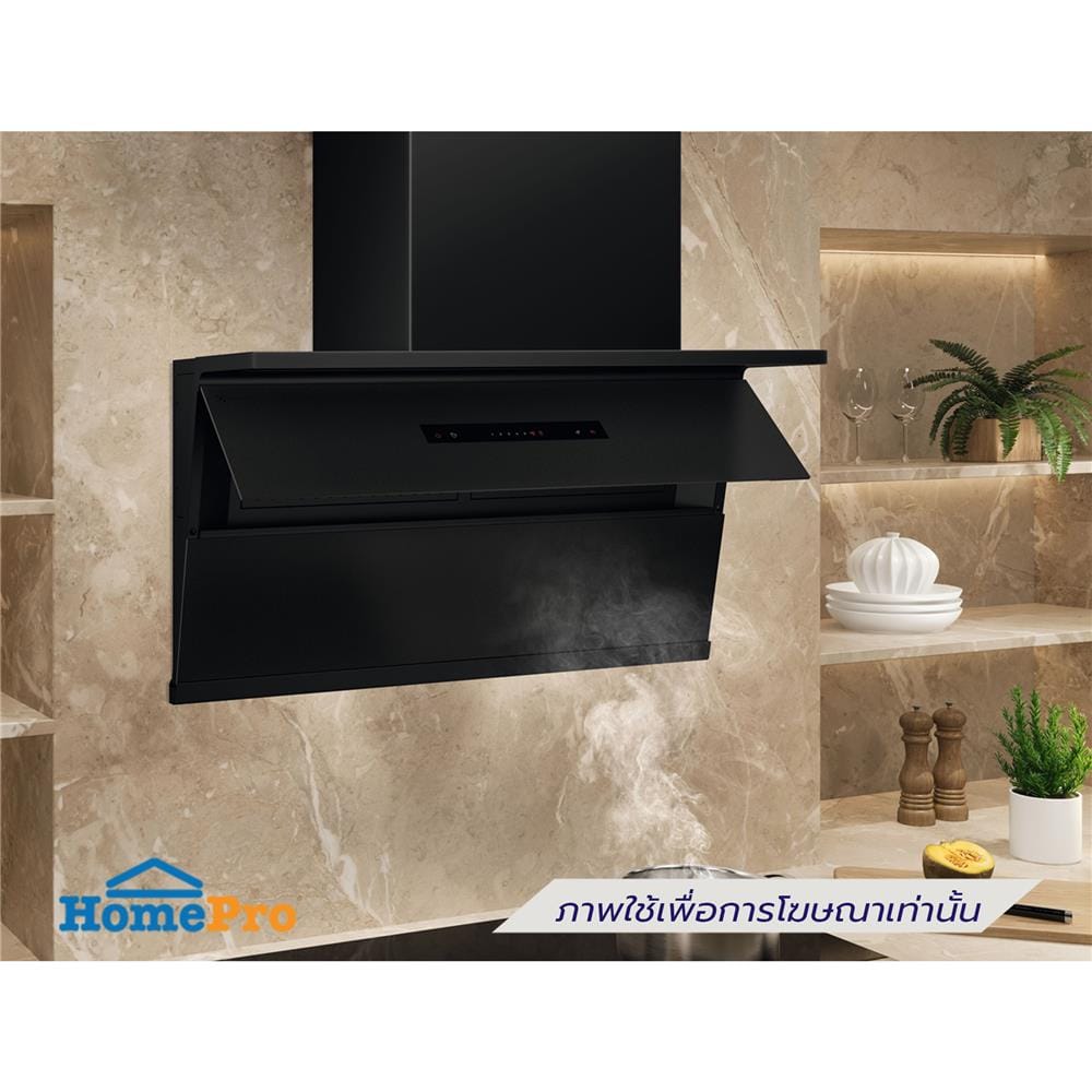 เครื่องดูดควันกระโจม ELECTROLUX ECL9745KB 90 ซม.