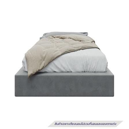 เตียง 3.5 ฟุต KONCEPT FURNITURE SNIZZ 19253379 สีเทาอ่อน_0