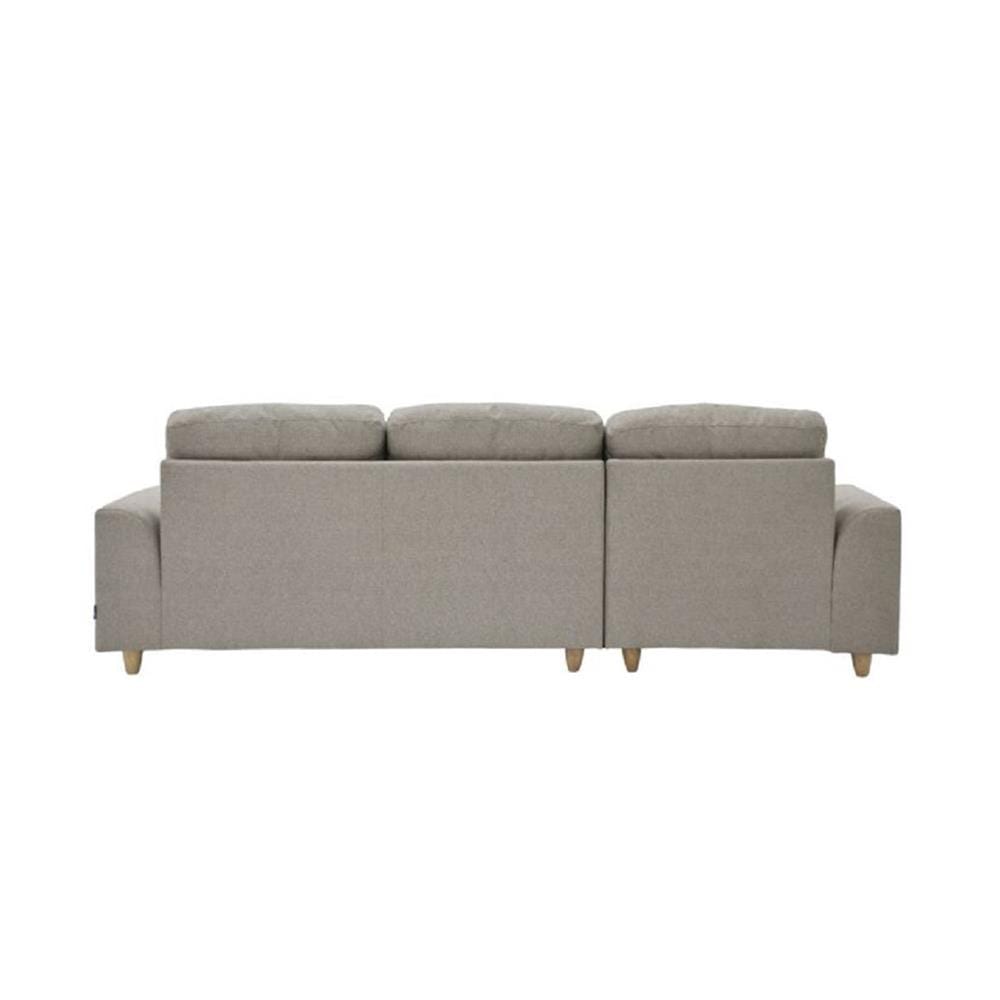 โซฟาเข้ามุมซ้าย SOFA SOLUTIONS RIKUOH สีน้ำตาล
