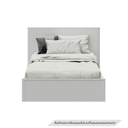 เตียง 3.5 ฟุต KONCEPT FURNITURE KAZE 19253850 สีขาว_0