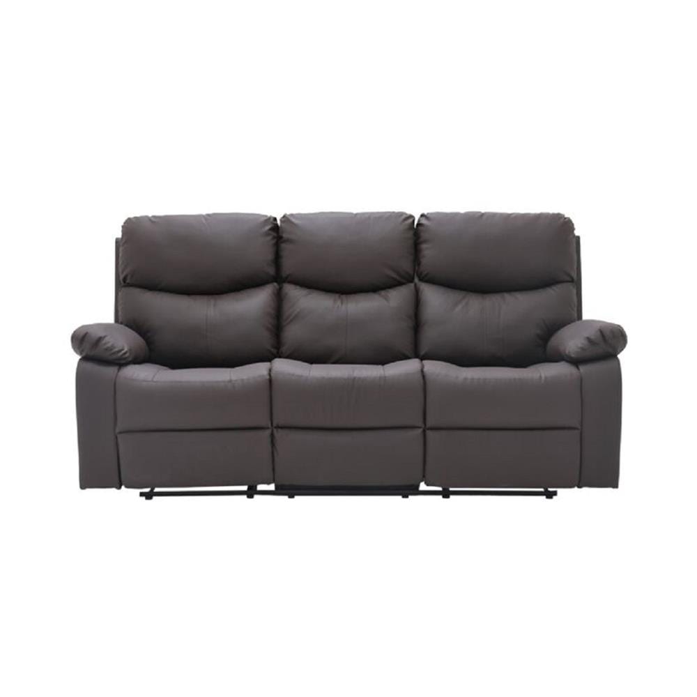 เก้าอี้ปรับนอน 3 ที่นั่ง SOFA SOLUTIONS MAXSON 19243278 สีน้ำตาล