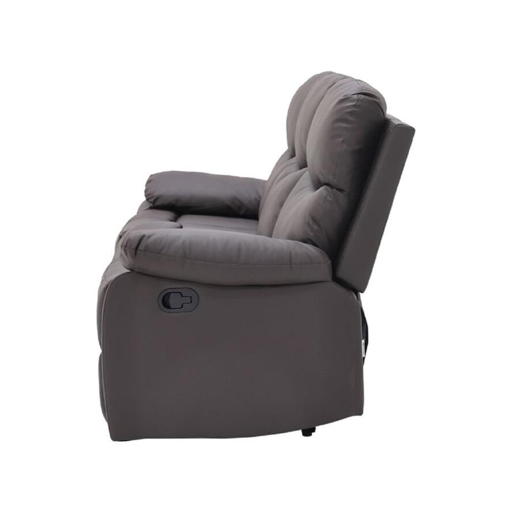 เก้าอี้ปรับนอน 3 ที่นั่ง SOFA SOLUTIONS MAXSON 19243278 สีน้ำตาล