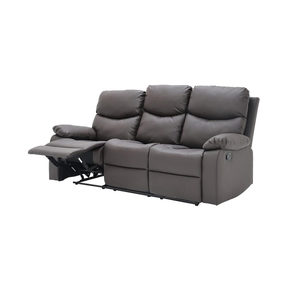 เก้าอี้ปรับนอน 3 ที่นั่ง SOFA SOLUTIONS MAXSON 19243278 สีน้ำตาล