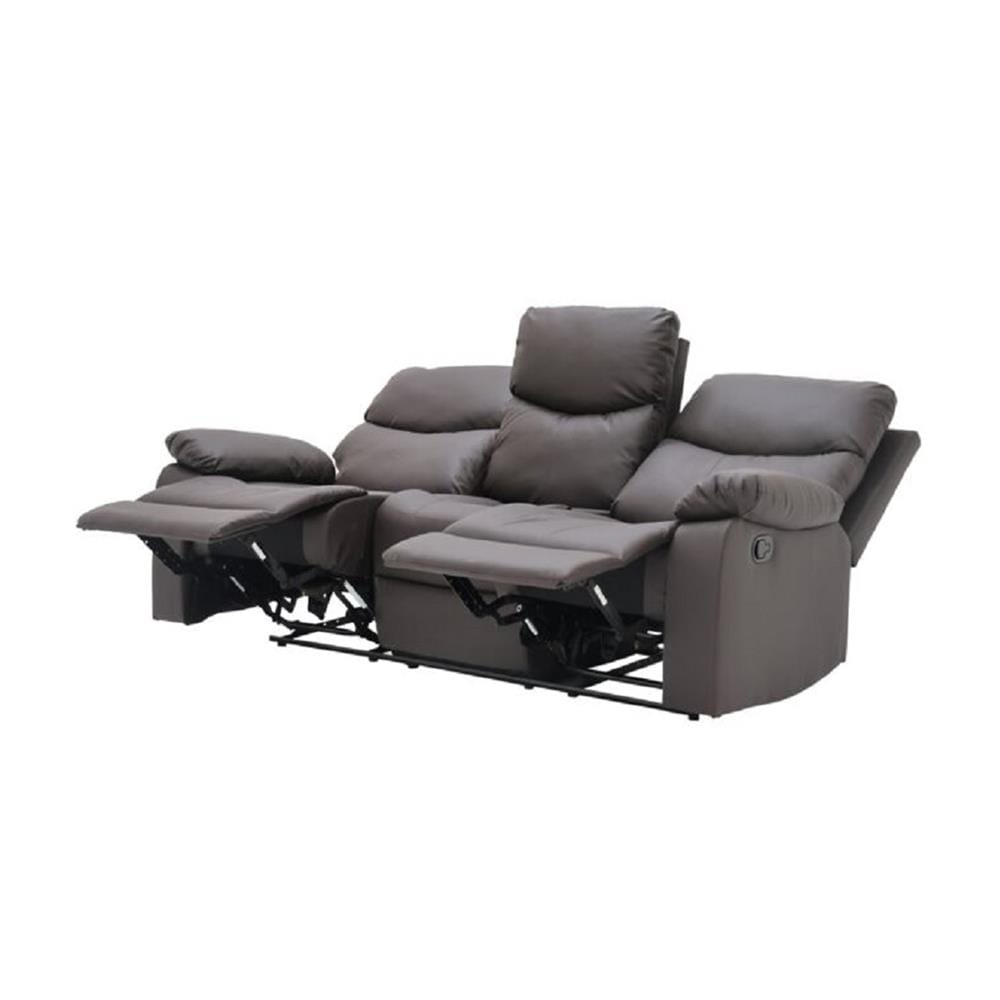 เก้าอี้ปรับนอน 3 ที่นั่ง SOFA SOLUTIONS MAXSON 19243278 สีน้ำตาล