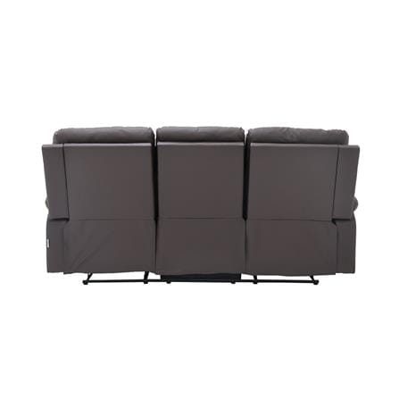 เก้าอี้ปรับนอน 3 ที่นั่ง SOFA SOLUTIONS MAXSON 19243278 สีน้ำตาล_6