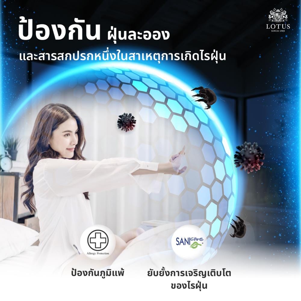ที่นอนไฮบริด 3.5 ฟุต LOTUS MAJOR