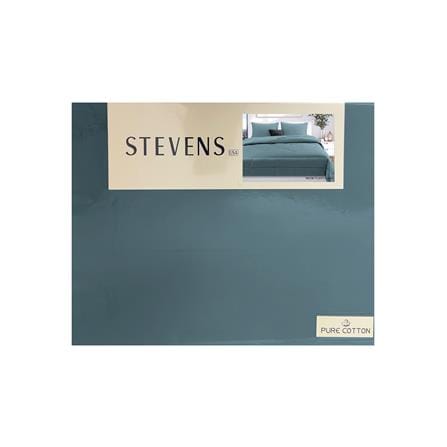 ชุดผ้าปูที่นอน 6 ฟุต (ชุด 5 ชิ้น) STEVENS PURE COTTON EK01BL_4