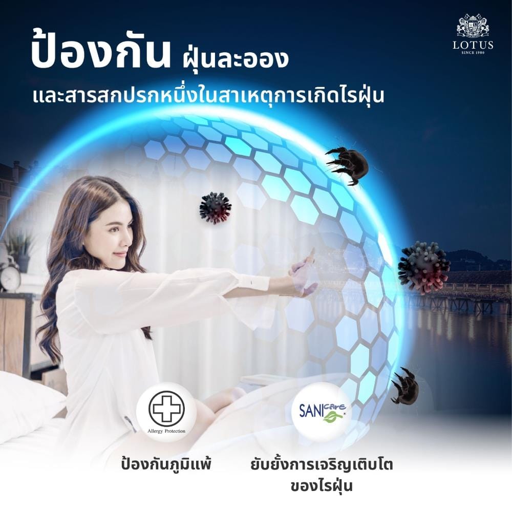 ที่นอนสปริง 6 ฟุต LOTUS LUCERNE