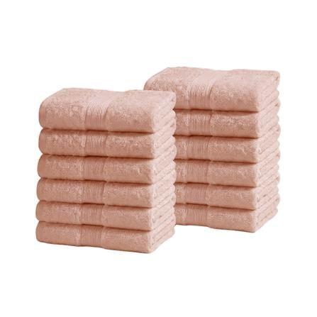 ผ้าขนหนู MIDAS BASIC LIVING 30x60 นิ้ว สี SALMON PINK (แพ็ก 12 ชิ้น)_0