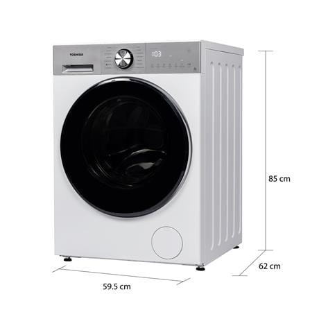 เครื่องซักผ้าฝาหน้า TOSHIBA TW-T33B140UWT(WS) 13 กก. อินเวอร์เตอร์ สีขาว_9