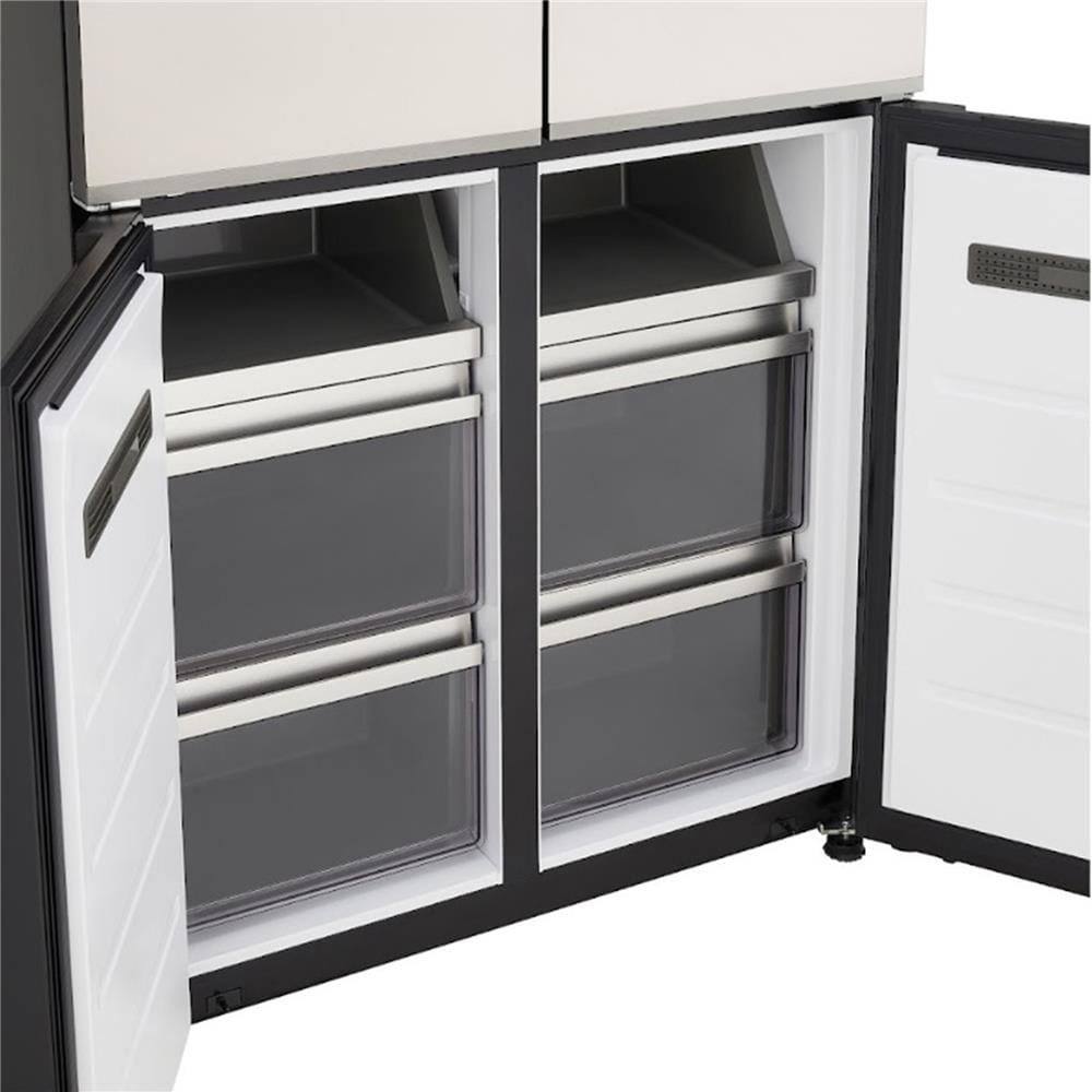 ตู้เย็น MULTI DOOR LG GC-B50FPGAM 17.9 คิว กระจกเบจ