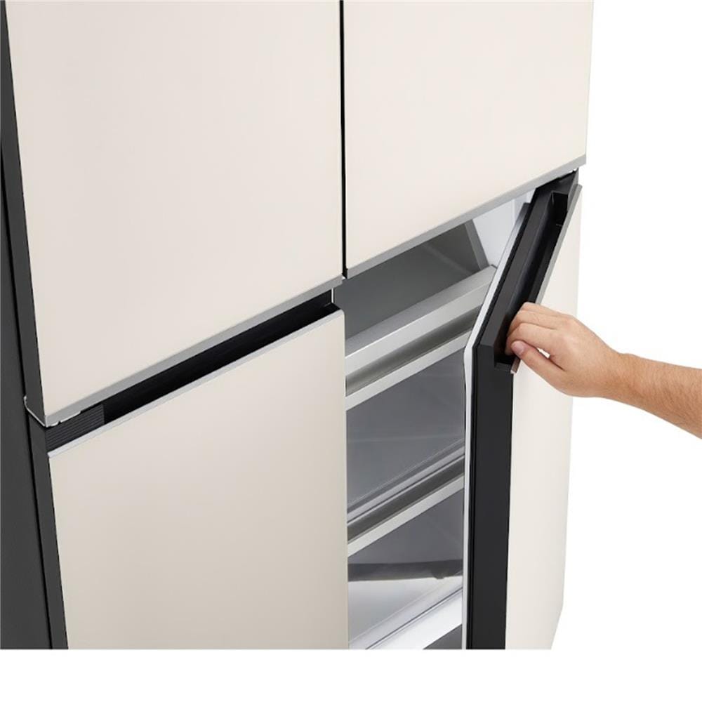 ตู้เย็น MULTI DOOR LG GC-B50FPGAM 17.9 คิว กระจกเบจ