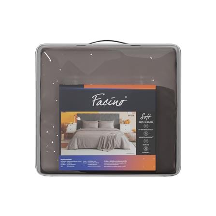 ชุดผ้าปูที่นอน 6 ฟุต (ชุด 6 ชิ้น) FACINO SOLID SF078_4