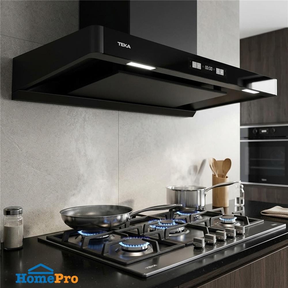 เครื่องดูดควันกระโจม TEKA DHW 97460 BK 90 ซม.
