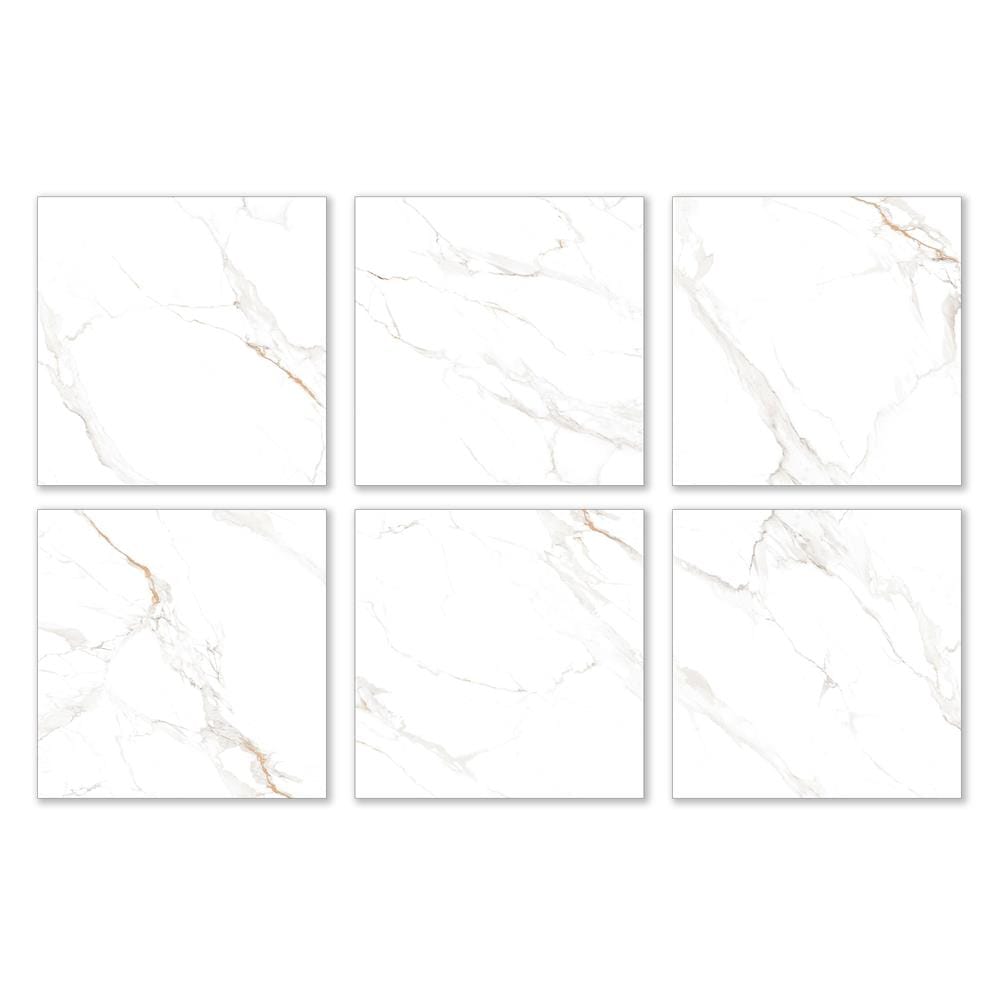 กระเบื้องพื้น 60x60 ซม. DURAGRES แวลูร่า ไวท์ A 1.44 ตร.ม.