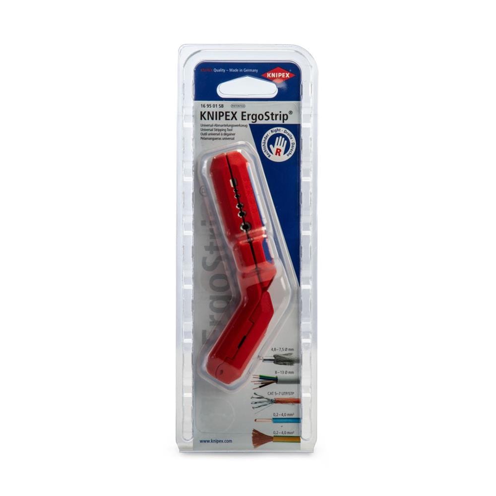 คีมปอกสายไฟอเนกประสงค์ KNIPEX 16 95 01 SB 8.0-13.0 มม.