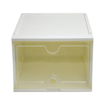 กล่องรองเท้าฝาสไลด์ PN PN3144 28.7x36x22.2 ซม. สีขาว_0