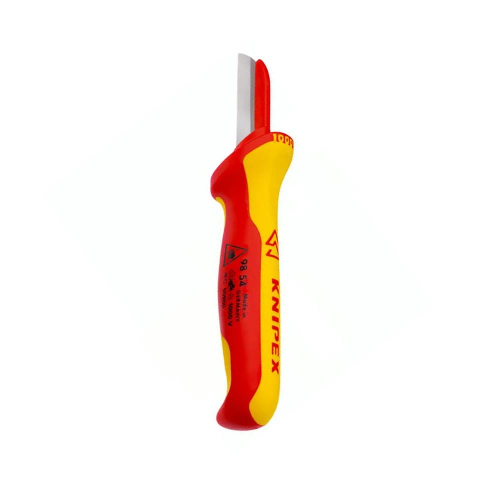 มีดปอกสายไฟ ด้ามฉนวนกันไฟฟ้า KNIPEX VDE1000V 98 54