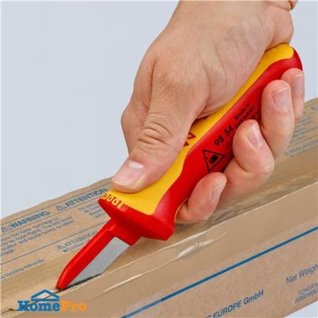 มีดปอกสายไฟ ด้ามฉนวนกันไฟฟ้า KNIPEX VDE1000V 98 54_3