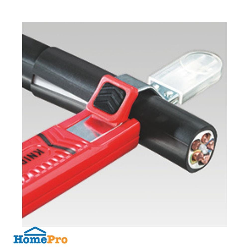 มีดปอกสายไฟ KNIPEX 16 20 165 SB