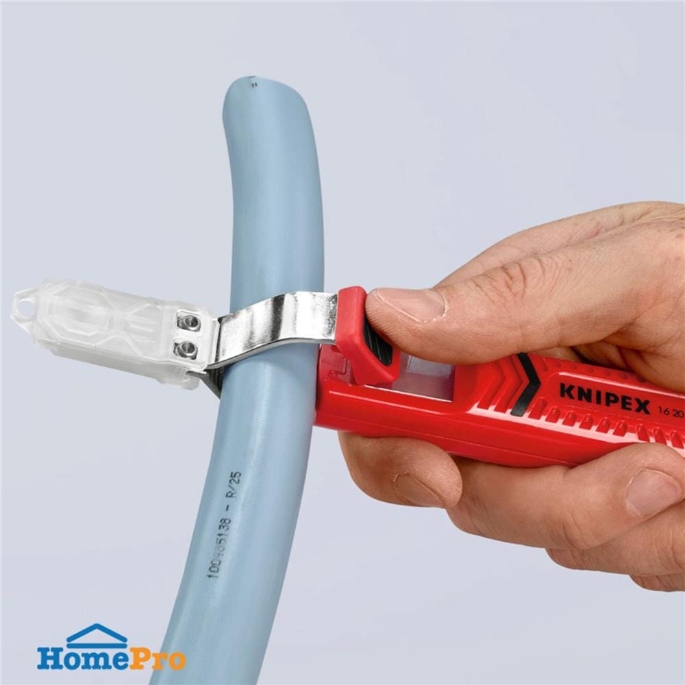 มีดปอกสายไฟ KNIPEX 16 20 165 SB