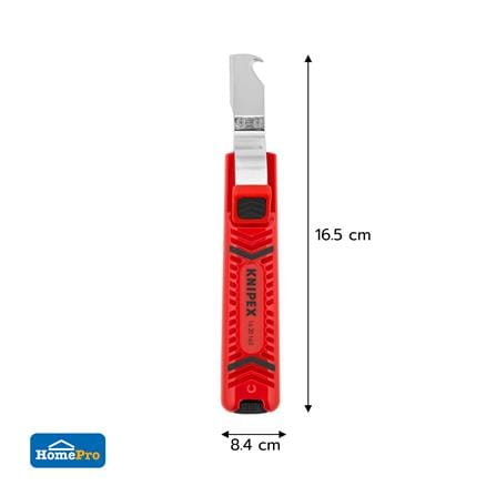 มีดปอกสายไฟ KNIPEX 16 20 165 SB_6