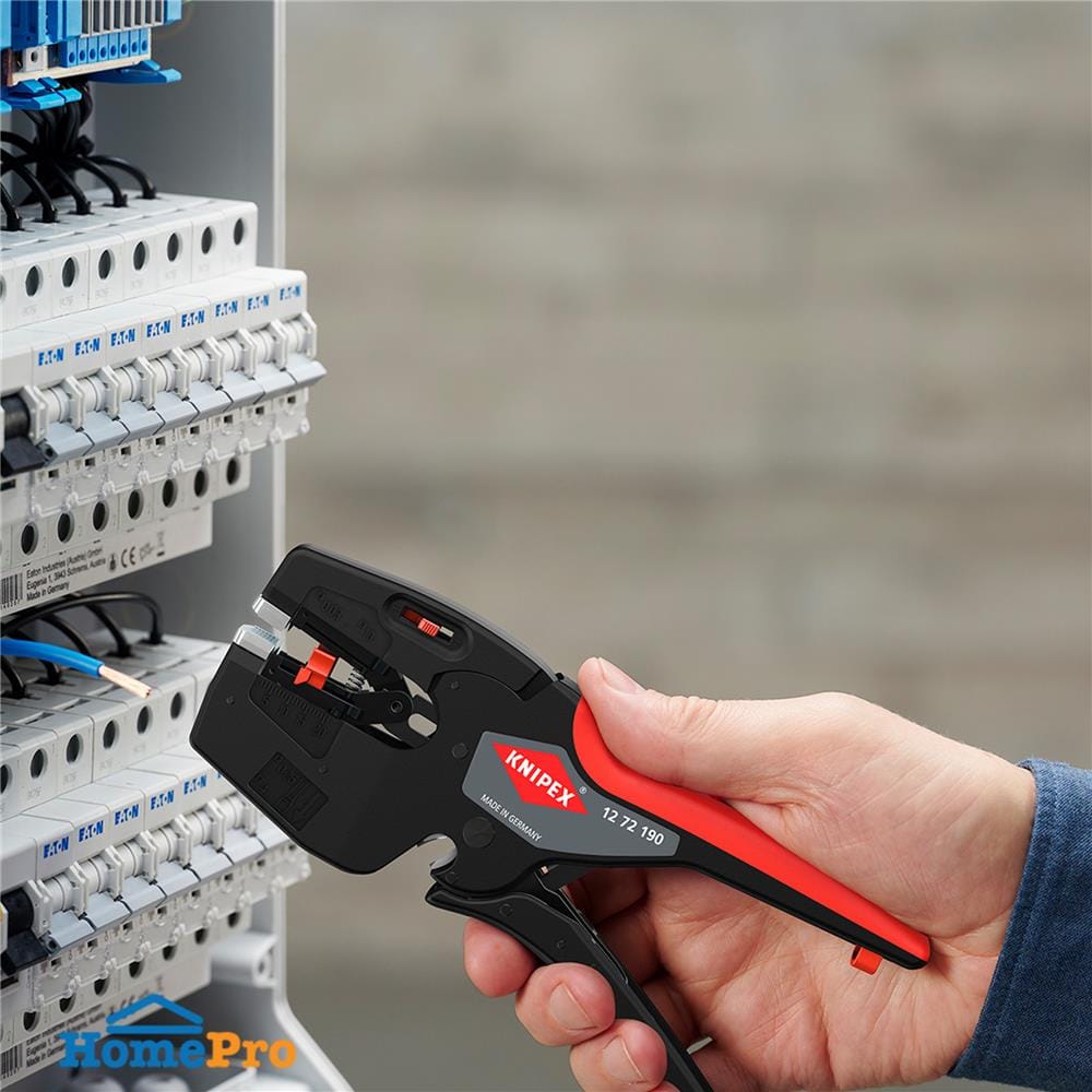 คีมปอกสายไฟ 3 in 1 KNIPEX 12 72 190