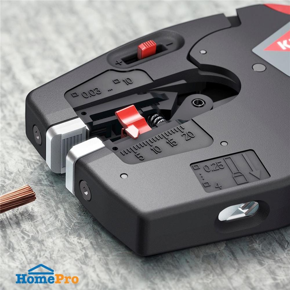 คีมปอกสายไฟ 3 in 1 KNIPEX 12 72 190