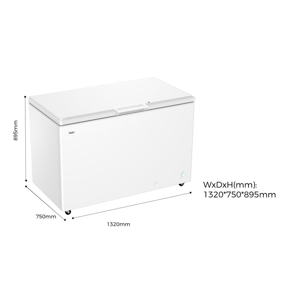ตู้แช่ 2 ระบบ HAIER HCF-478M 14.8 คิว สีขาว