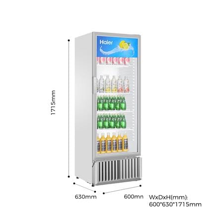 ตู้เครื่องดื่ม 1 ประตู HAIER SC-340M 11.3 คิว สีขาว_9
